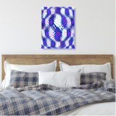 Quantum Nebula Vormgevingsontwerp Canvas Afdruk (Insitu (Slaapkamer))