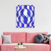 Quantum Nebula Vormgevingsontwerp Canvas Afdruk (Insitu (Woonkamer))