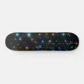 Quantum Nexus Network 3D Persoonlijk Skateboard (Horizontaal)