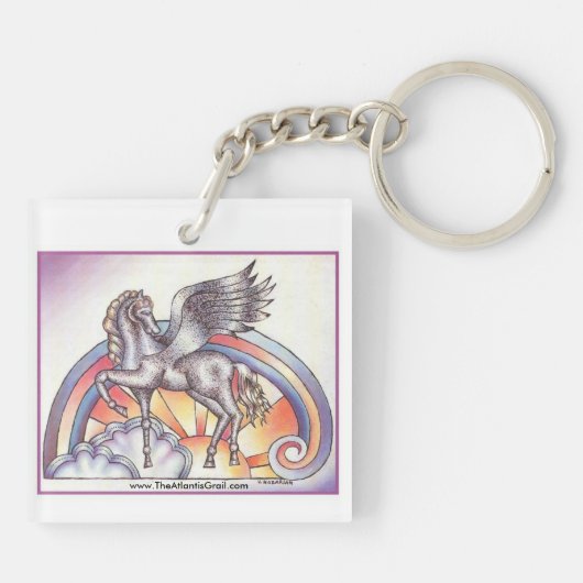 Quantum Pegasus - Sleutelhanger (Achterkant)