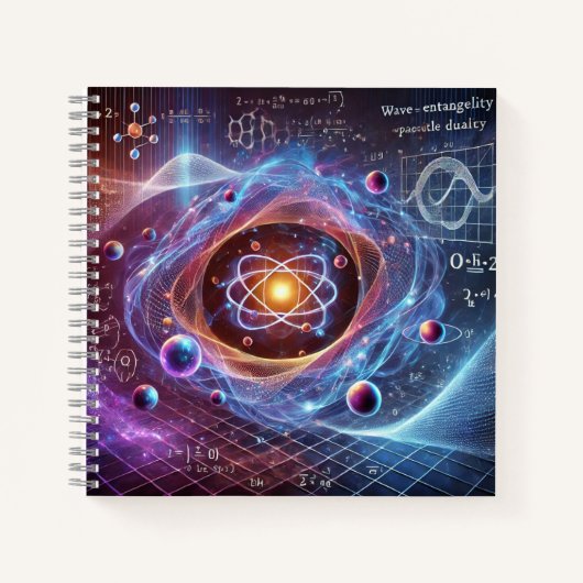 Quantum Physics & Atomic Energy Notitieboek (Voorkant)