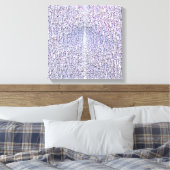 Quantum Physics Geometric Pattern  Canvas Afdruk (Insitu (Slaapkamer))