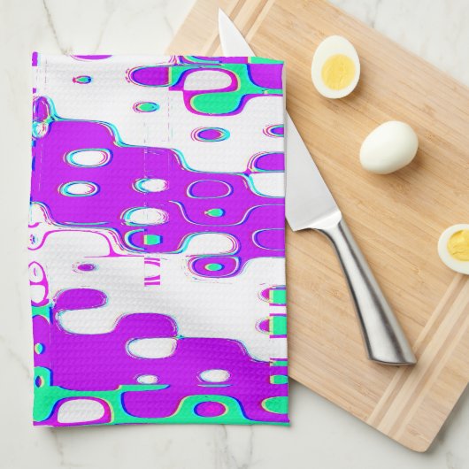 Quantum Physics Geometric Pattern Theedoek (Quarter Fold)