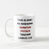 quantum physics leraar, geweldige koffiemok (Links)