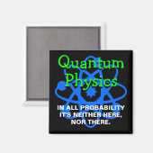 Quantum Physics Magneet (Voorkant / Achterkant)