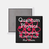 Quantum Physics Magneet (Voorkant / Achterkant)
