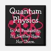 Quantum Physics Magneet (Voorkant)