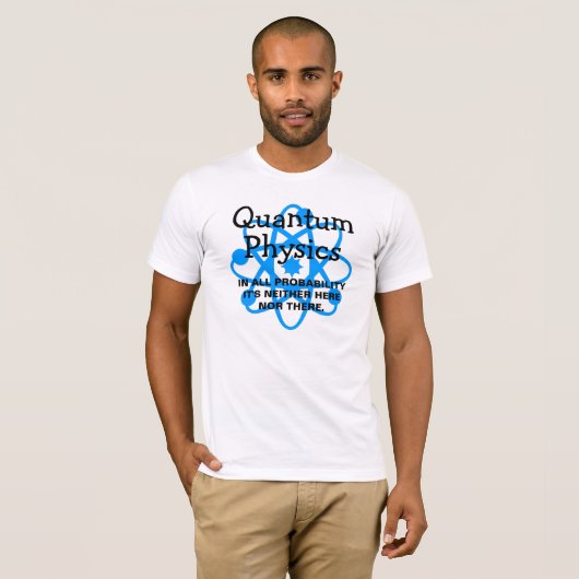 Quantum Physics T-shirt (Voorkant volledig)