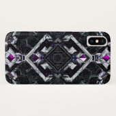 Quantum prisma: violette kernontsteking Case-Mate iPhone case (Achterkant (horizontaal))