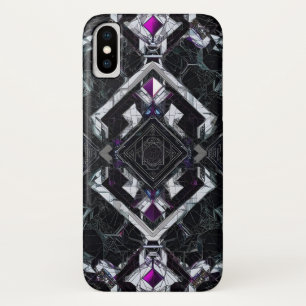 Quantum prisma: violette kernontsteking Case-Mate iPhone case