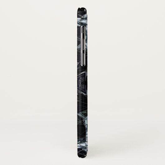 Quantum prisma: violette kernontsteking Case-Mate iPhone case (Achterkant/links)