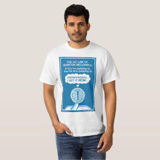 Quantum Qualm Mannen T-Shirt