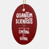 Quantum Scientist Keramisch Ornament (Links)
