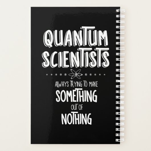 Quantum Scientist Planner (Achterkant)