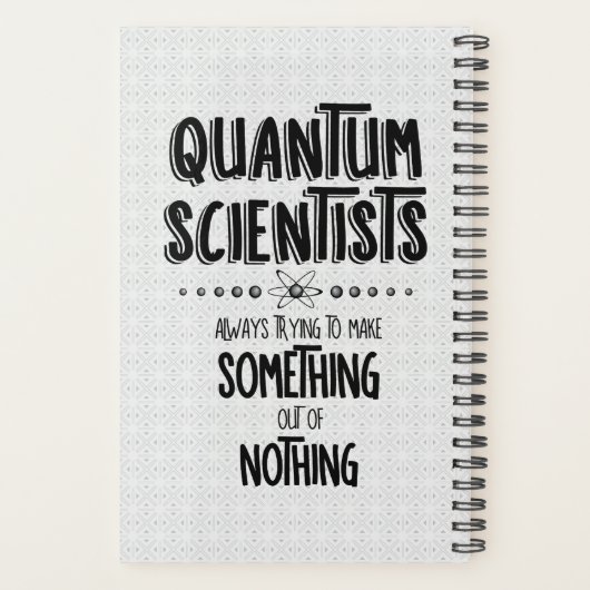 Quantum Scientist Planner (Achterkant)