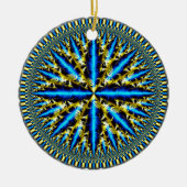 "Quantum Seed" Keramisch Ornament (Voorkant)