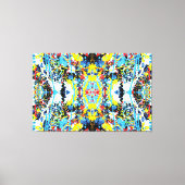 Quantum Selfie van de Planeet Aarde 60x40 Canvas Afdruk (Voorkant)