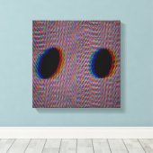 Quantum Stroomveld Canvas Afdruk (Insitu (Houten vloer))
