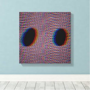 Quantum Stroomveld Canvas Afdruk