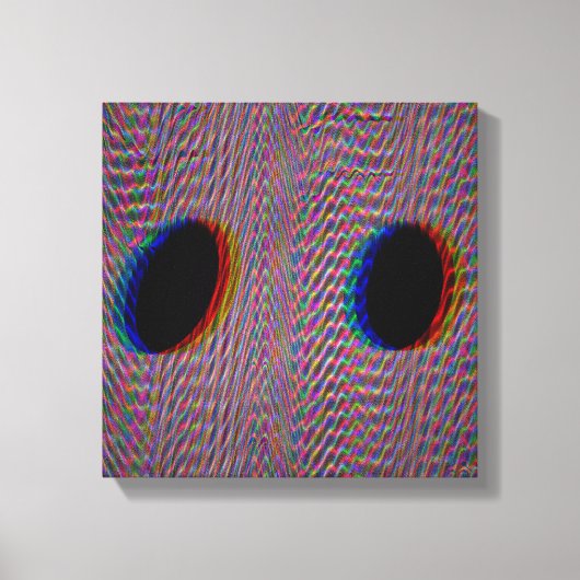 Quantum Stroomveld  Canvas Afdruk (Voorkant)