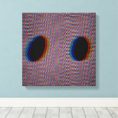 Quantum Stroomveld Canvas Afdruk (Insitu (Houten vloer))