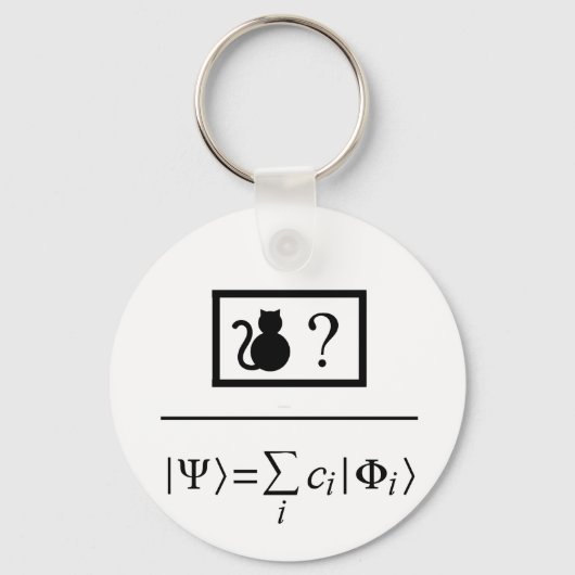 Quantum Superpositie Sleutelhanger (Voorkant)