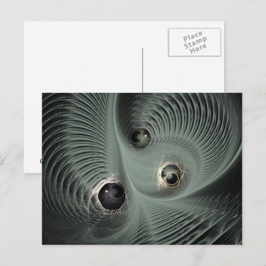 Quantum Tunnel Briefkaart (Voorkant / Achterkant)