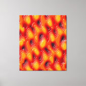 Quantum Turbulentie Kinetische Schildering Canvas Afdruk (Voorkant)
