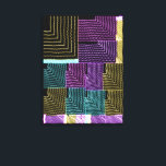 Quantum U Maze Geometric Pattern  Canvas Afdruk<br><div class="desc">It's a computer programming art suitable for house decoration and Wall decoration. It's a unique Colorful u maze geometric pattern created by python code with quantumphysics Mathematical logic. It's a colourful unique Mathematical Pattern suitable for house and office decoration make your home to modern contemporary gallery styles.</div>