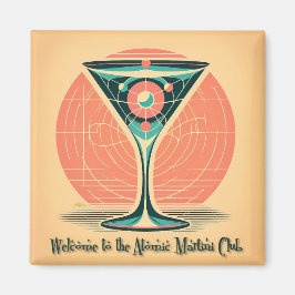 Quantum Verstrengeling Atomic Martini Club Cocktai Magneet