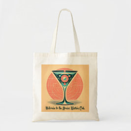 Quantum Verstrengeling Atomic Martini Club Cocktai Tote Bag