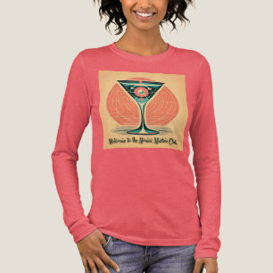 Quantum Verstrengeling Atomic Martini Club Cocktai Tri-Blend Shirt