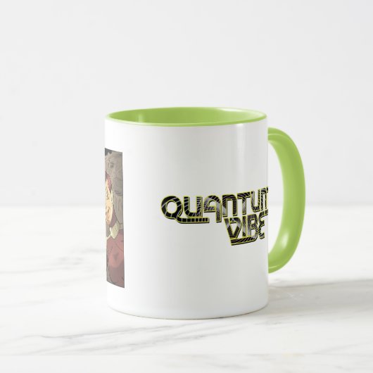 Quantum Vibe Nicole in Space Two Tone Mok (Voorkant rechts)