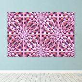 Quantum Weave 1 Canvas Afdruk (Insitu (Houten vloer))