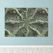 Quantum Weave 3 Canvas Afdruk (Insitu (Houten vloer))