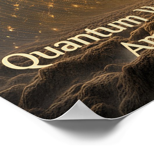 Quantum Wizard Amulet Poster (Hoek)