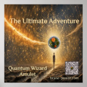 Quantum Wizard Amulet Poster (Voorkant)