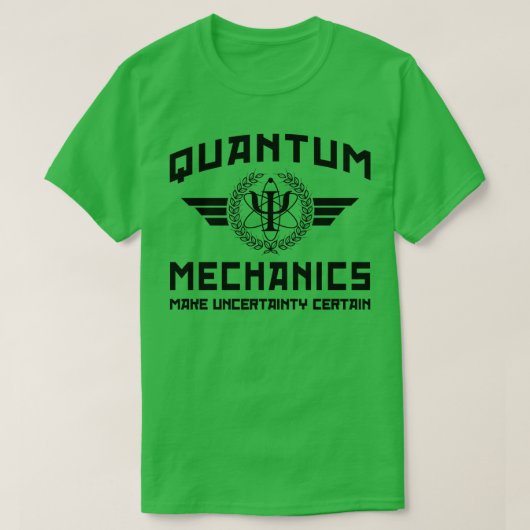 QUANTUMECHANICA 4 T-SHIRT (Design voorkant)