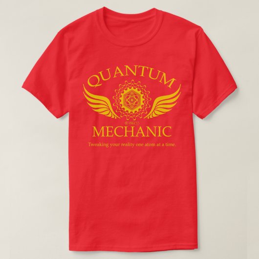 QUANTUMECHANISCH T-SHIRT (Design voorkant)
