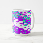 Quantumfysica Geometrisch Patroon Koffiemok (Voorkant rechts)