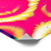 Quantumfysica Geometrisch Patroon Poster (Hoek)