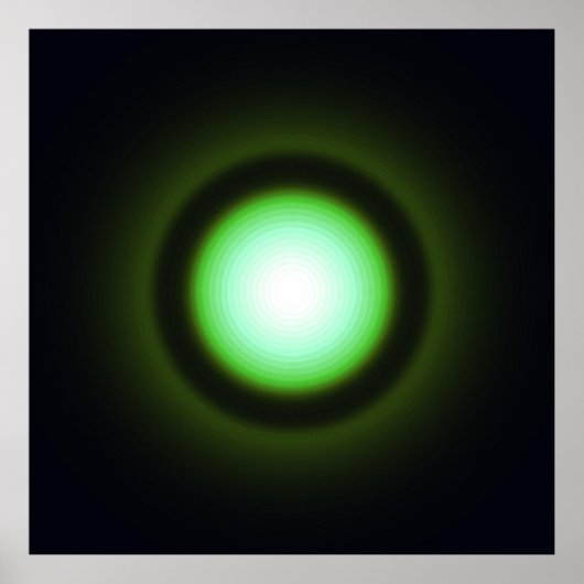 Quantumfysica Geometrisch Patroon Poster (Voorkant)