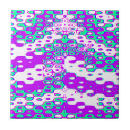 Quantumfysica Geometrisch Patroon Tegeltje