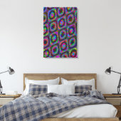Quantumfysica spectraal kleurverschuiving  canvas afdruk (Insitu (Slaapkamer))