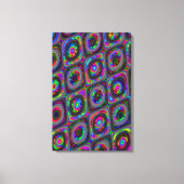 Quantumfysica spectraal kleurverschuiving  canvas afdruk (Voorkant)