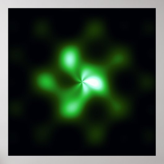 Quantumfysica Superpositie Poster (Voorkant)