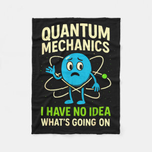 Quantummechanica Grappige Wetenschap, Nerds Humor Fleece Deken