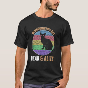 Quantummechanica Natuurkundige Wiskunde Schrodinge T-shirt