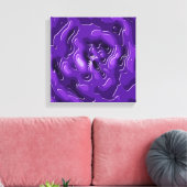 Quantummechanica Wiskundig Patroon Canvas Afdruk (Insitu (Woonkamer))