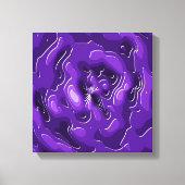 Quantummechanica Wiskundig Patroon Canvas Afdruk (Voorkant)